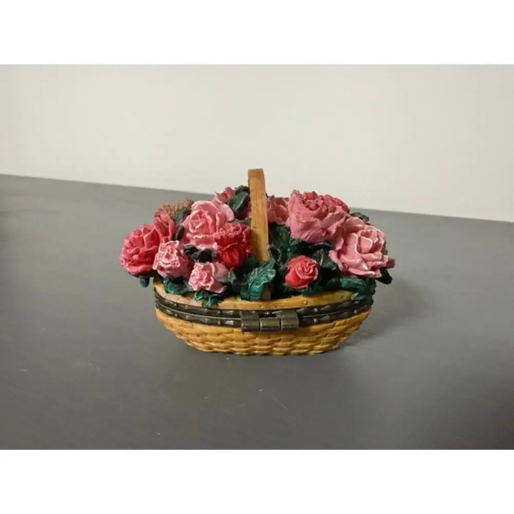 Uncle Beans Treasure Boxes - Peony Basket w/ Petal - 392158LB - 2005